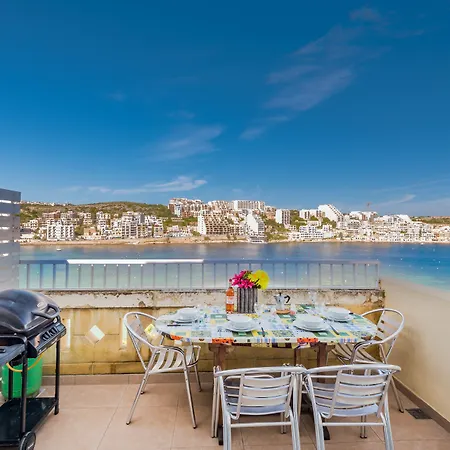 Appartement Blue Harbour 1 - Seafront 2-bedroom With Terrace St Paul's Bay