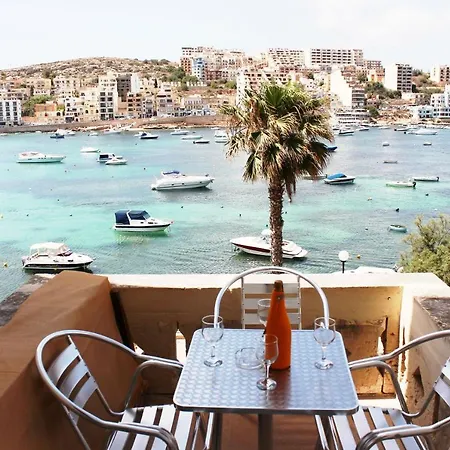 Blue Harbour 1 - Seafront 2-bedroom With Terrace St Paul's Bay Apartamento *